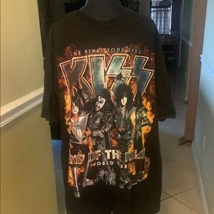 KISS Band Graphic T-Shirt Final tour ever
